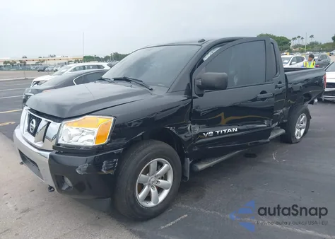 2014 Nissan Titan Sv z USA, uszkodzony, nr VIN 1N6BA0EC1EN515685